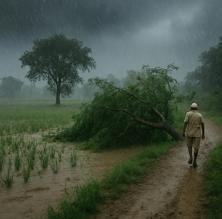 अहिल्यानगरसह राज्यभर पावसाचा इशारा; नागरिकांना सतर्कतेचे आवाहन, जिल्ह्याला एलो अलर्ट.